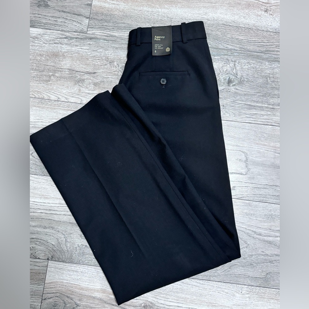 black aritzia babaton agency pant size 6